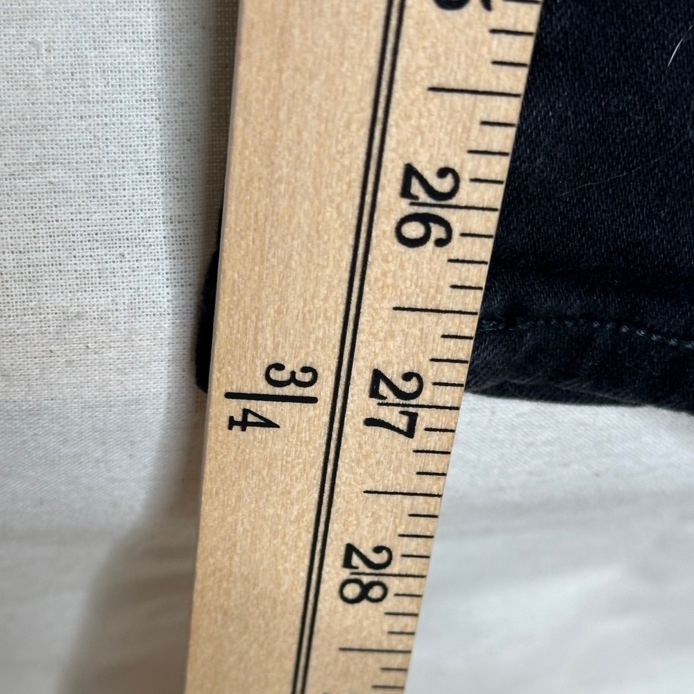American Eagle Women's High Rise Jeans size 12 Black Denim - Picture 10 of 10